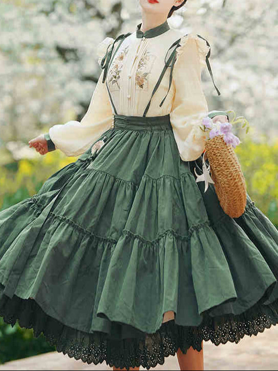 Forest Cottage Princess Dress