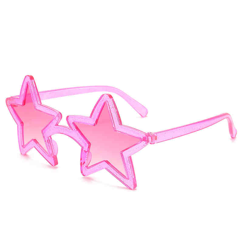 Y2K Star Shape Colorful Sunglasses