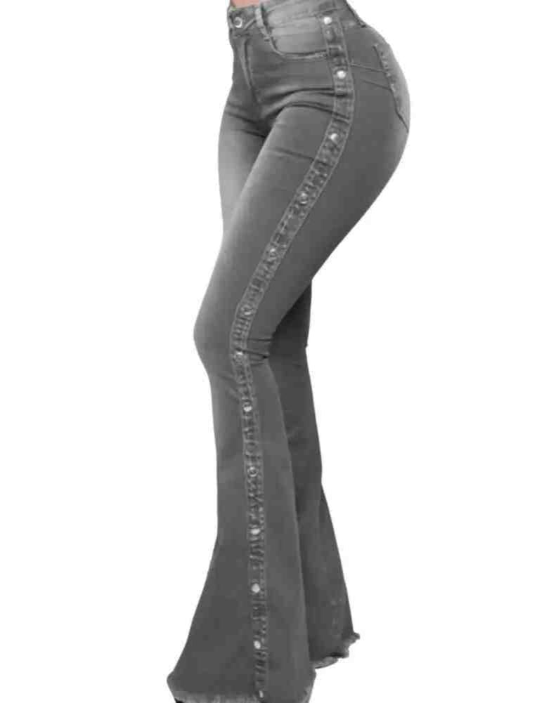 Coquette Bow Flare Jeans