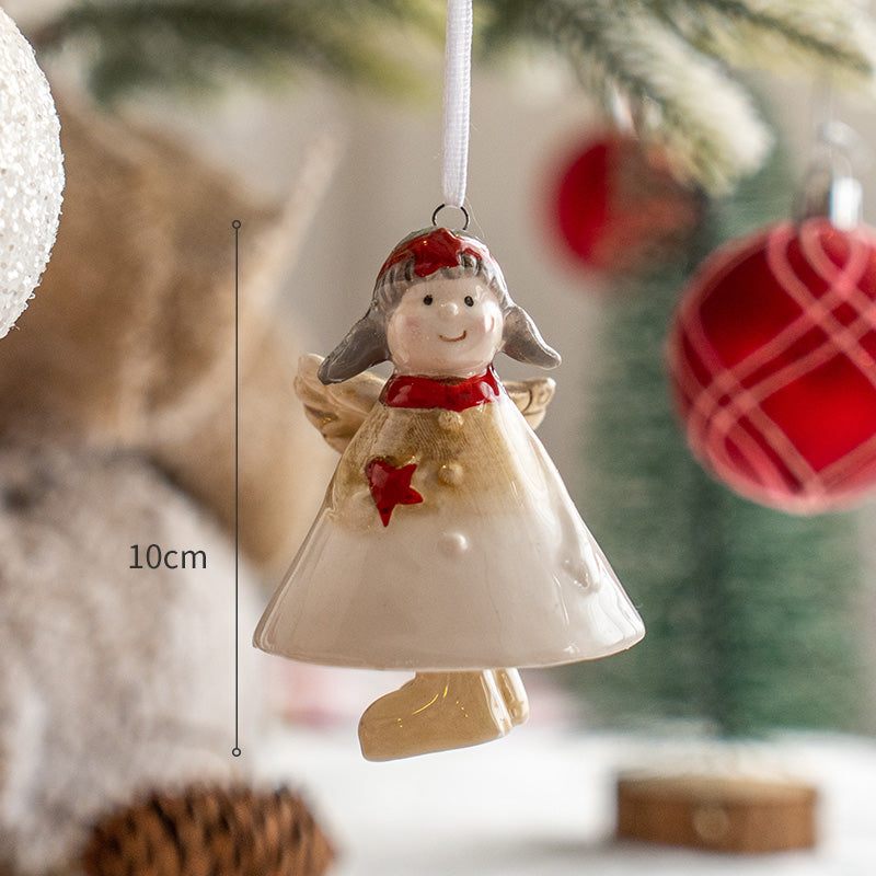 Christmas elk stars light pendant