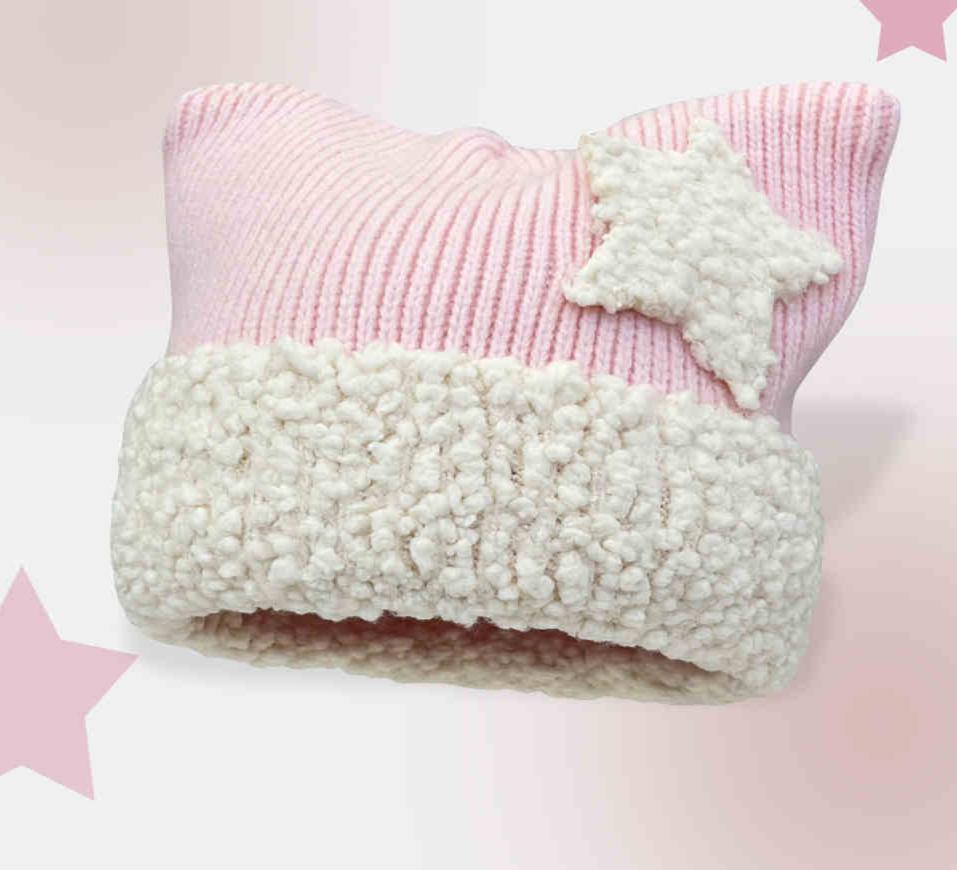 Yabi Cat Ears Woolen Hat