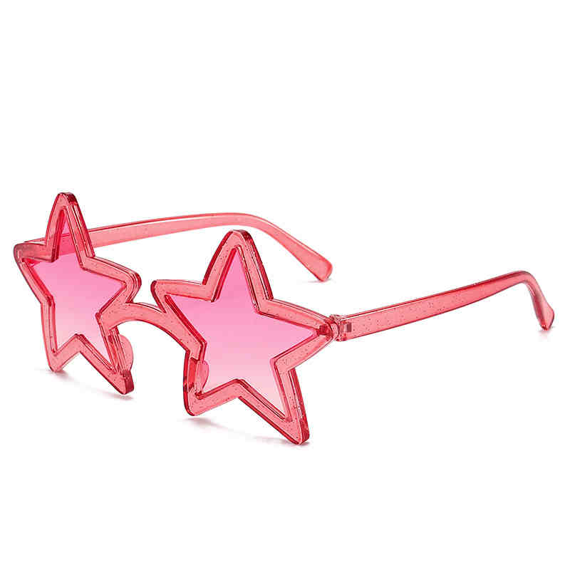 Y2K Star Shape Colorful Sunglasses