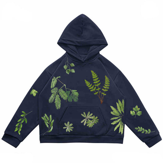 Plant Aesthetic Hooded Sweatshirt