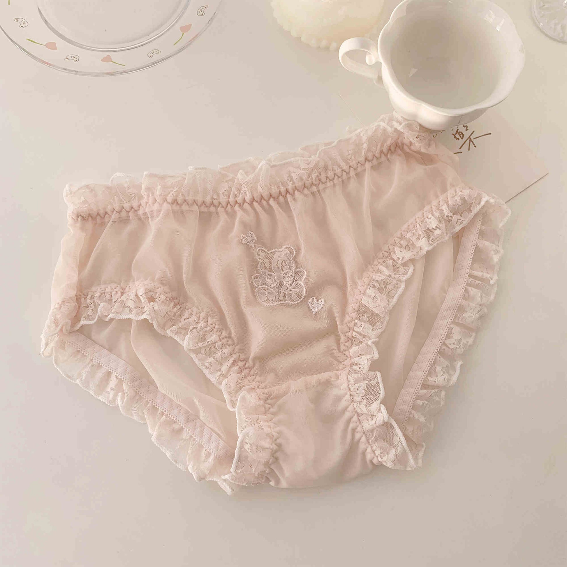 Morihi Kazuye Lace Bow Panties TP2