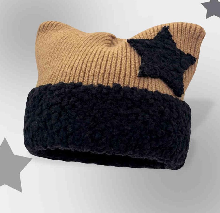 Yabi Cat Ears Woolen Hat