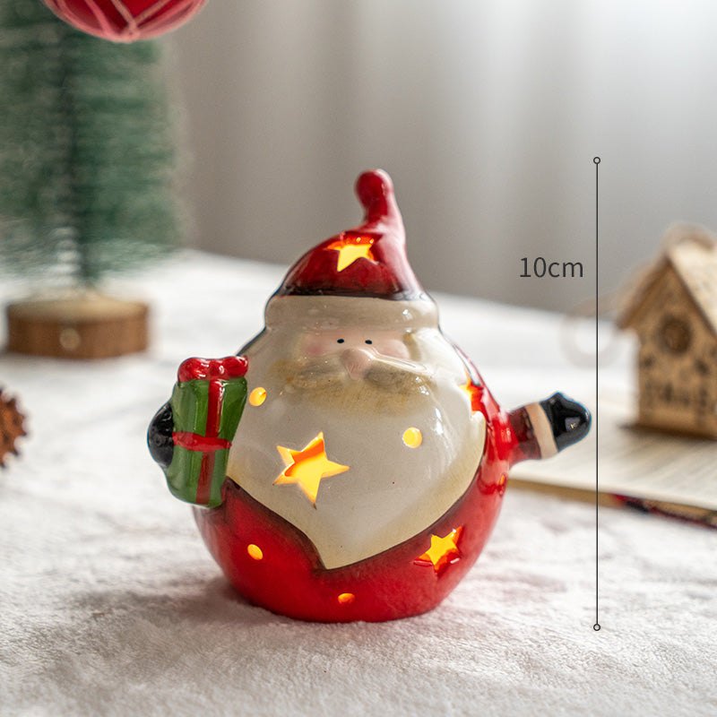 Christmas elk stars light pendant