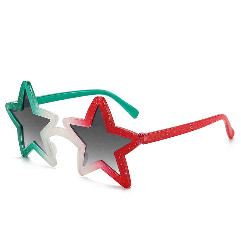 Y2K Star Shape Colorful Sunglasses