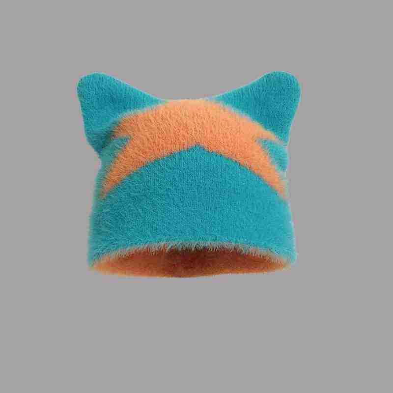 Star Cat Ears Warm Hat