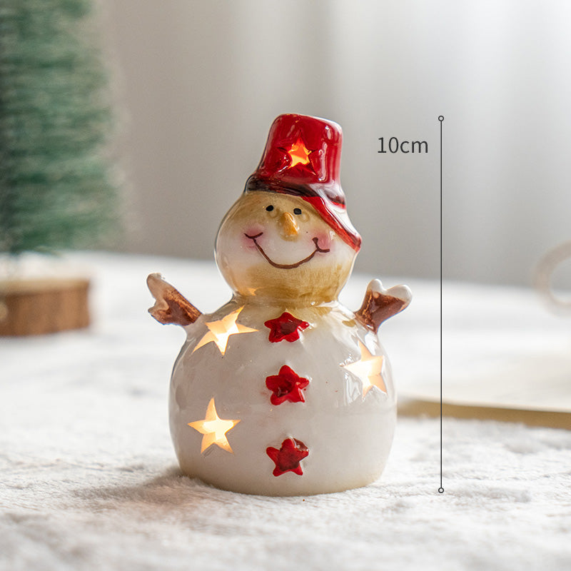 Christmas elk stars light pendant