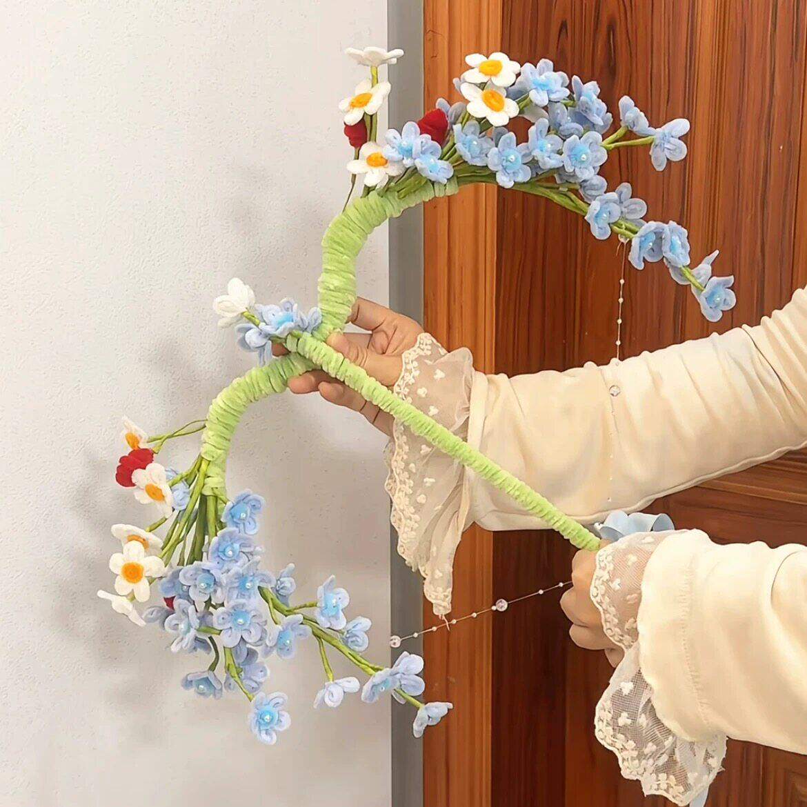 Chenille Stem DIY Kit – Flower & Bow and Arrow tp2