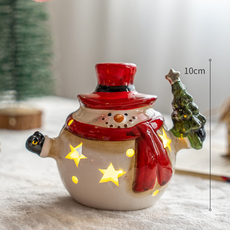 Christmas elk stars light pendant