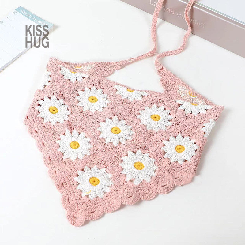 knitted bandana scarf