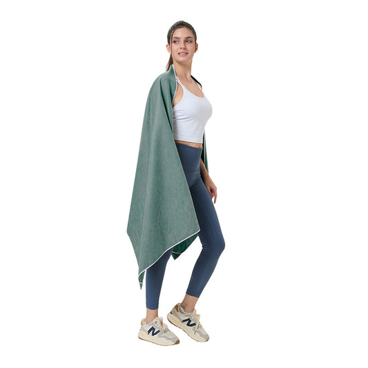 Outdoor magnetic beach bath towel