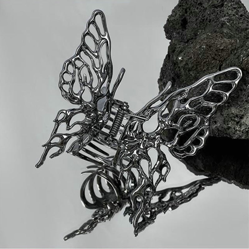 Fairy Metal Butterfly Hair Claw