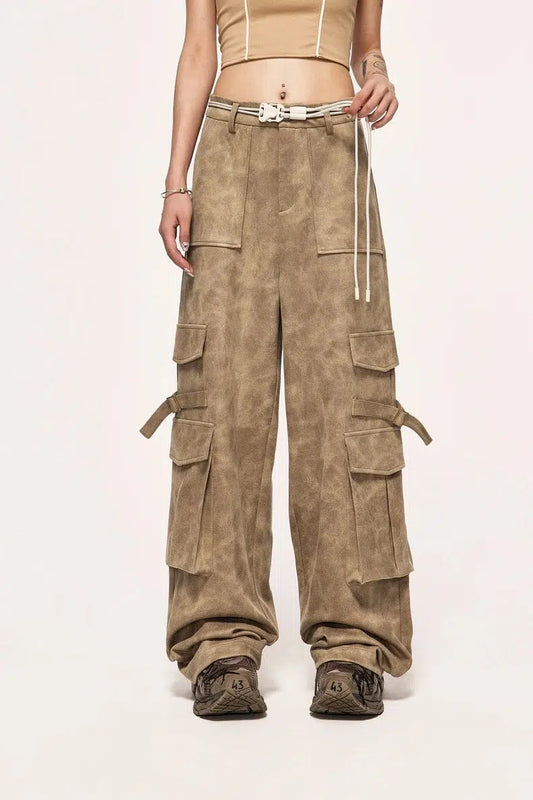 Safari Cargo Pants Light Brown