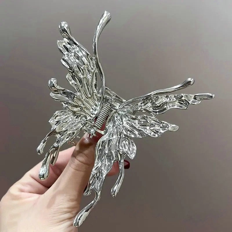 Fairy Metal Butterfly Hair Claw