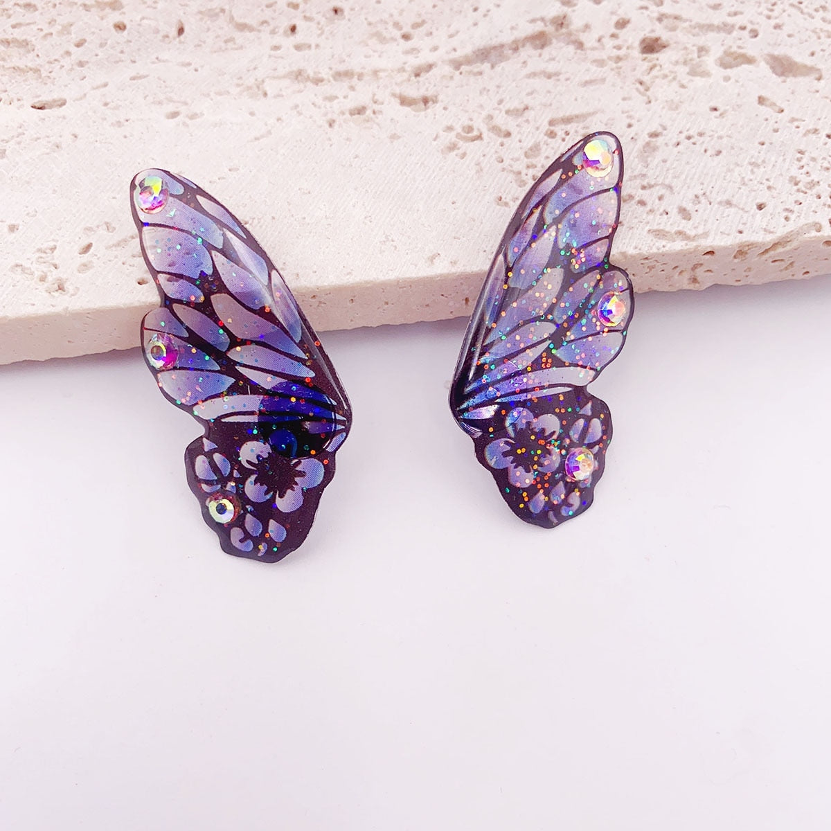 Fairy Gradient Butterfly Wings Earrings