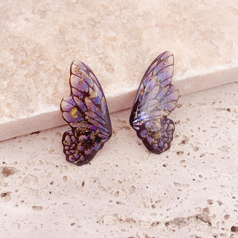 Fairy Gradient Butterfly Wings Earrings