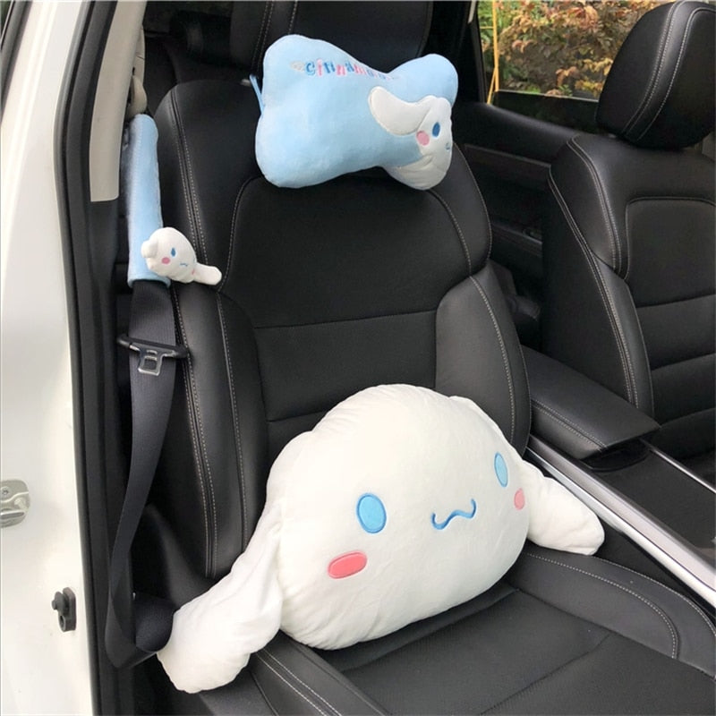 Cozy Bunny Car Cushion Cover