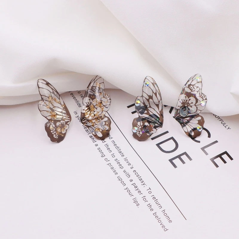 Fairy Gradient Butterfly Wings Earrings