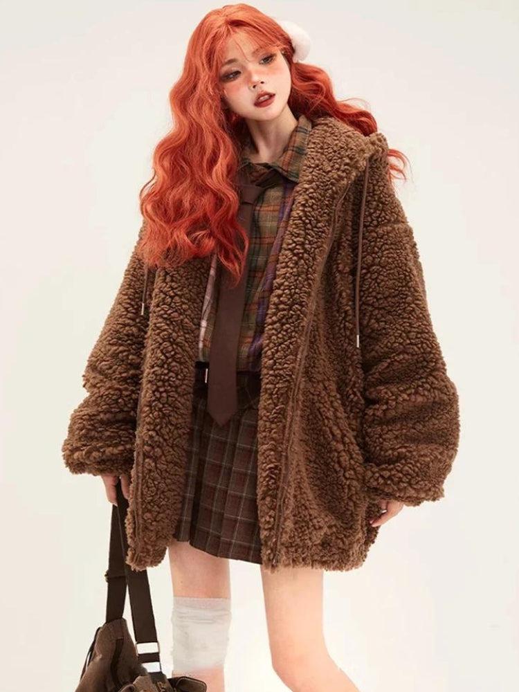 Teddy Bear Faux Fur Jacket