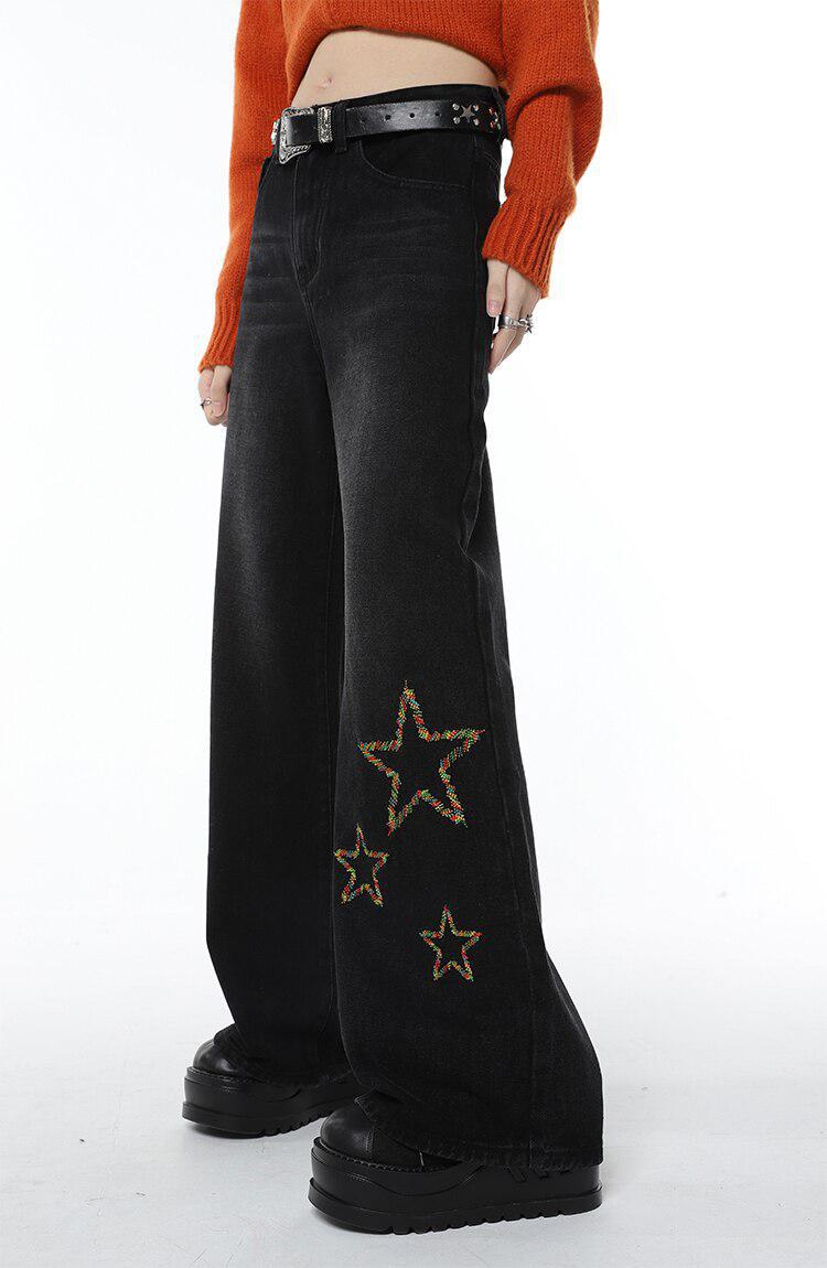 Tinsel Stars Barrel Jeans