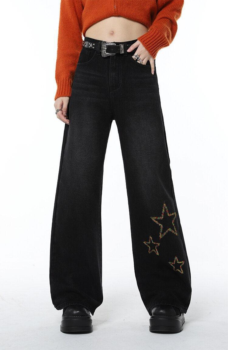 Tinsel Stars Barrel Jeans