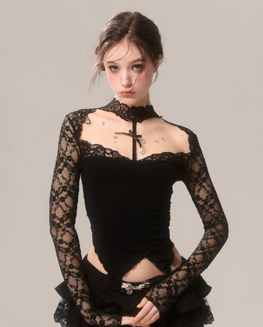 Dark Coquette Long-sleeved T-shirt