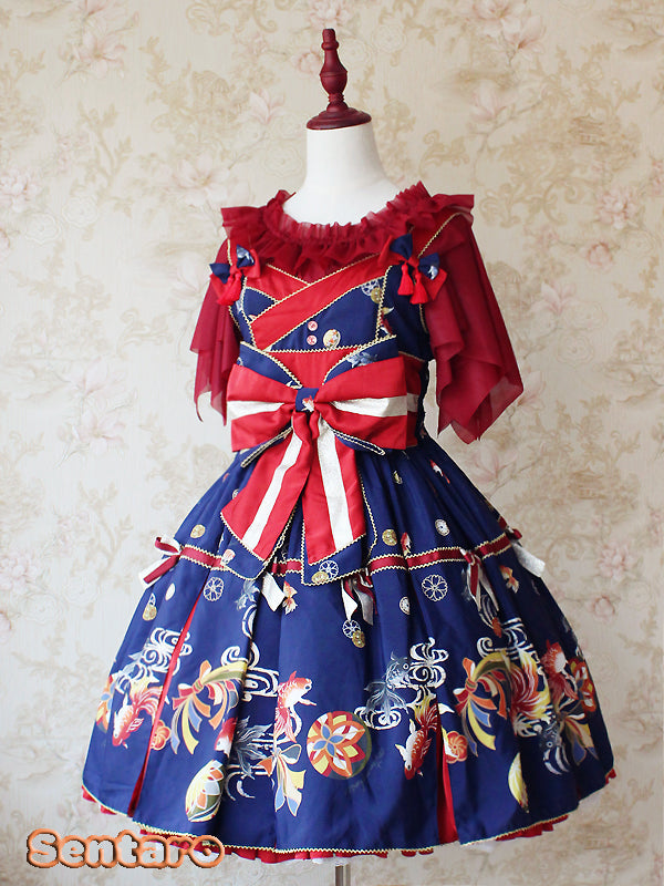 Summer Fly Sleeves Lolita Chiffon Blouse
