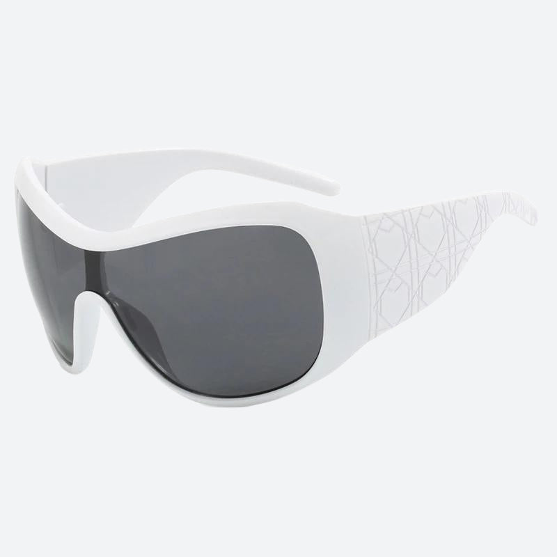 Y2K Oversized Shield Sunglasses