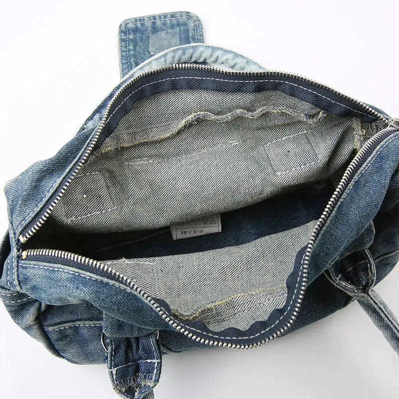 Y2K Star Denim Bag