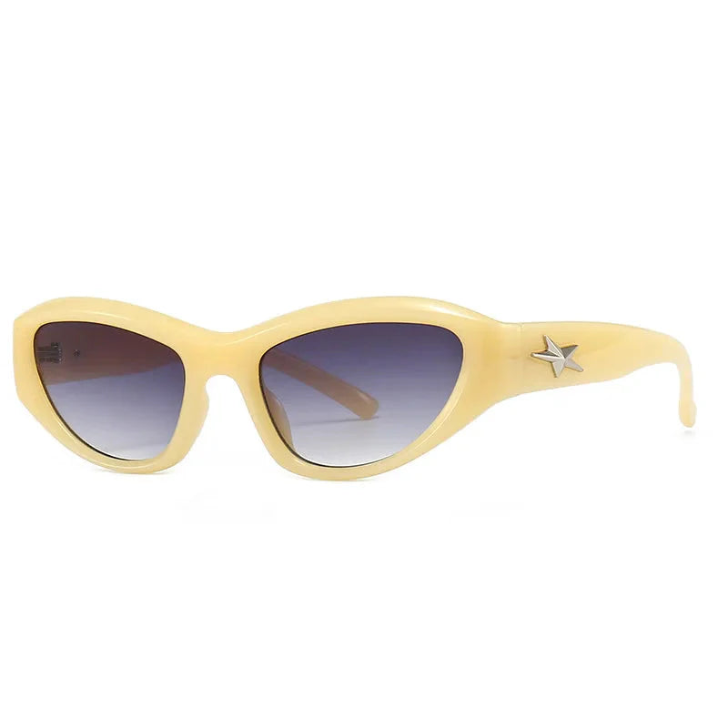 Y2k Star Wrap Around Sunglasses