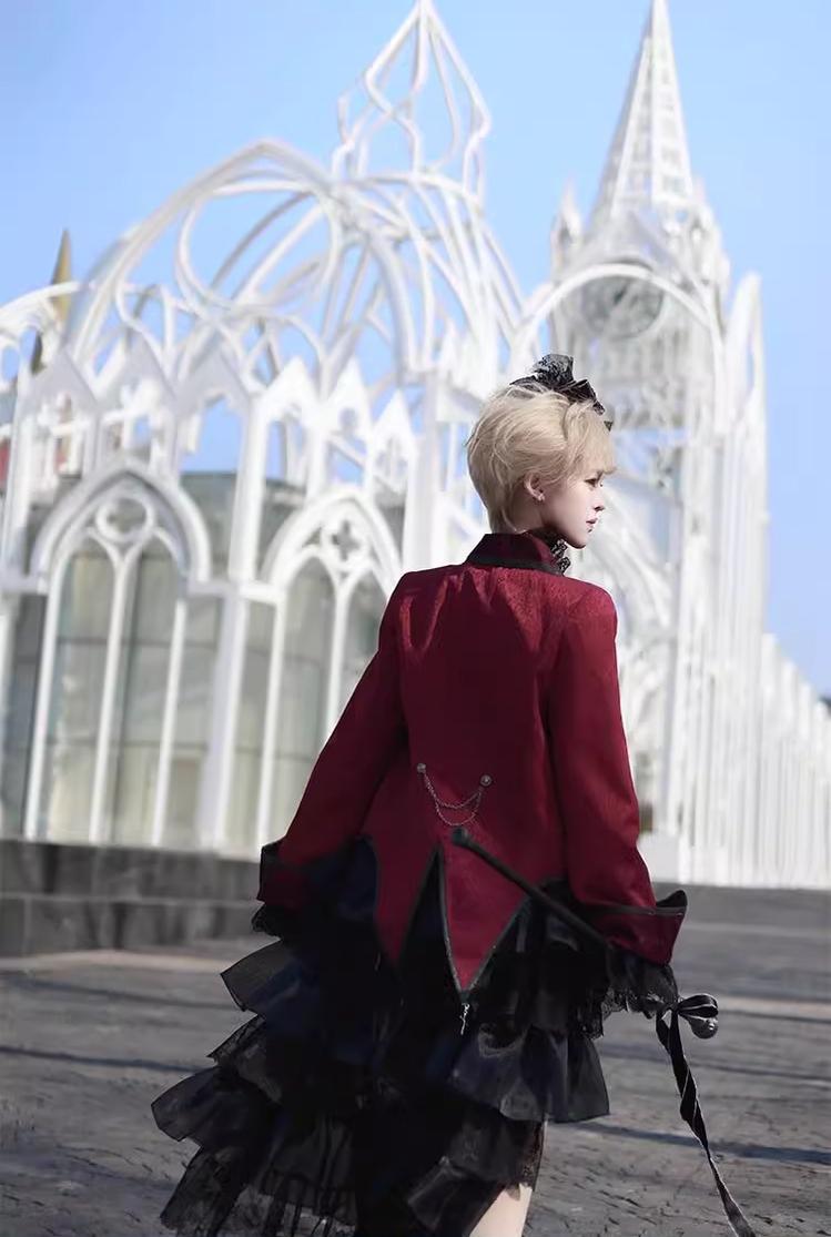 Ouji Lolita Shorts Suits Prince Male Lolita Shirt