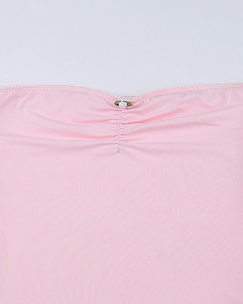 Cloudsprint Pink Long Sleeve Top