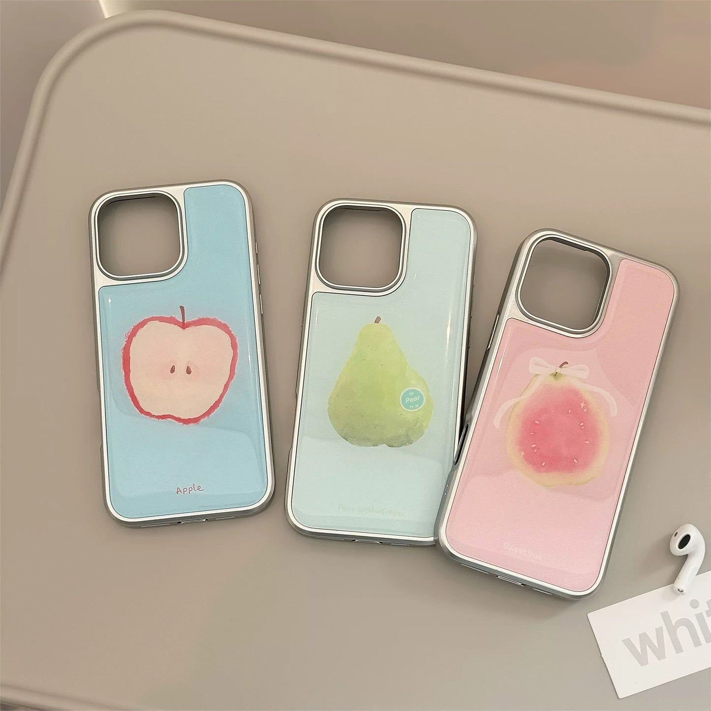 Pastel Fruit iPhone Case