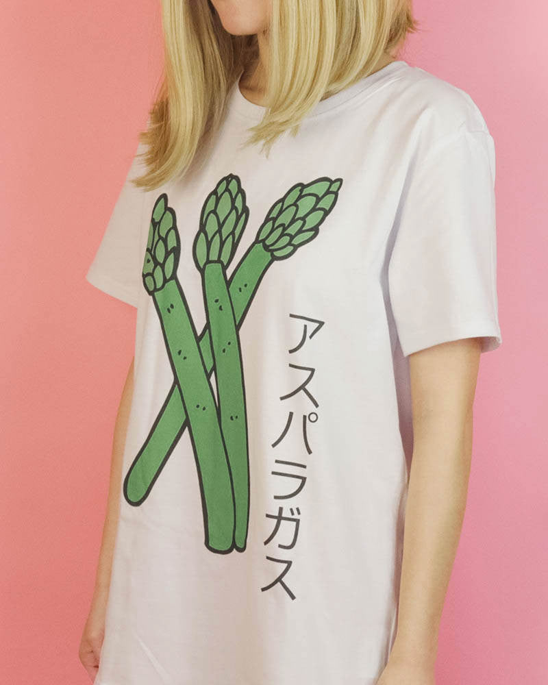 Asparagus T-Shirt. Size S