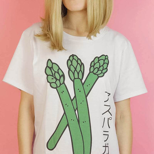Asparagus T-Shirt. Size S