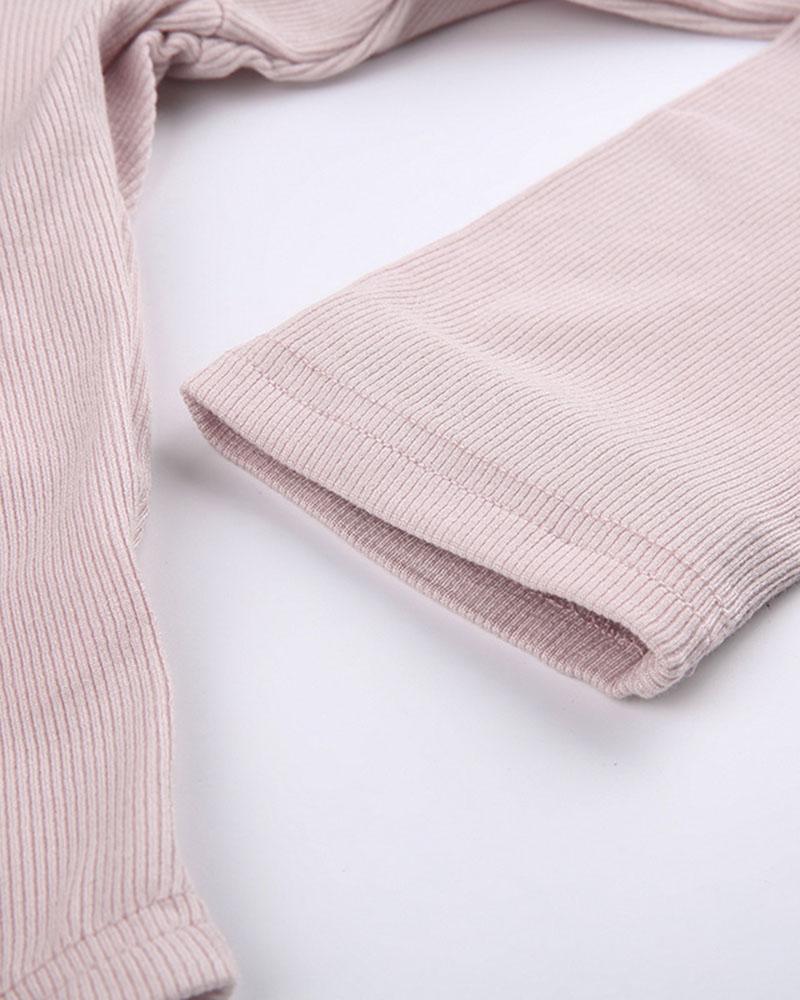 Unmaker Pink Long Sleeve Top