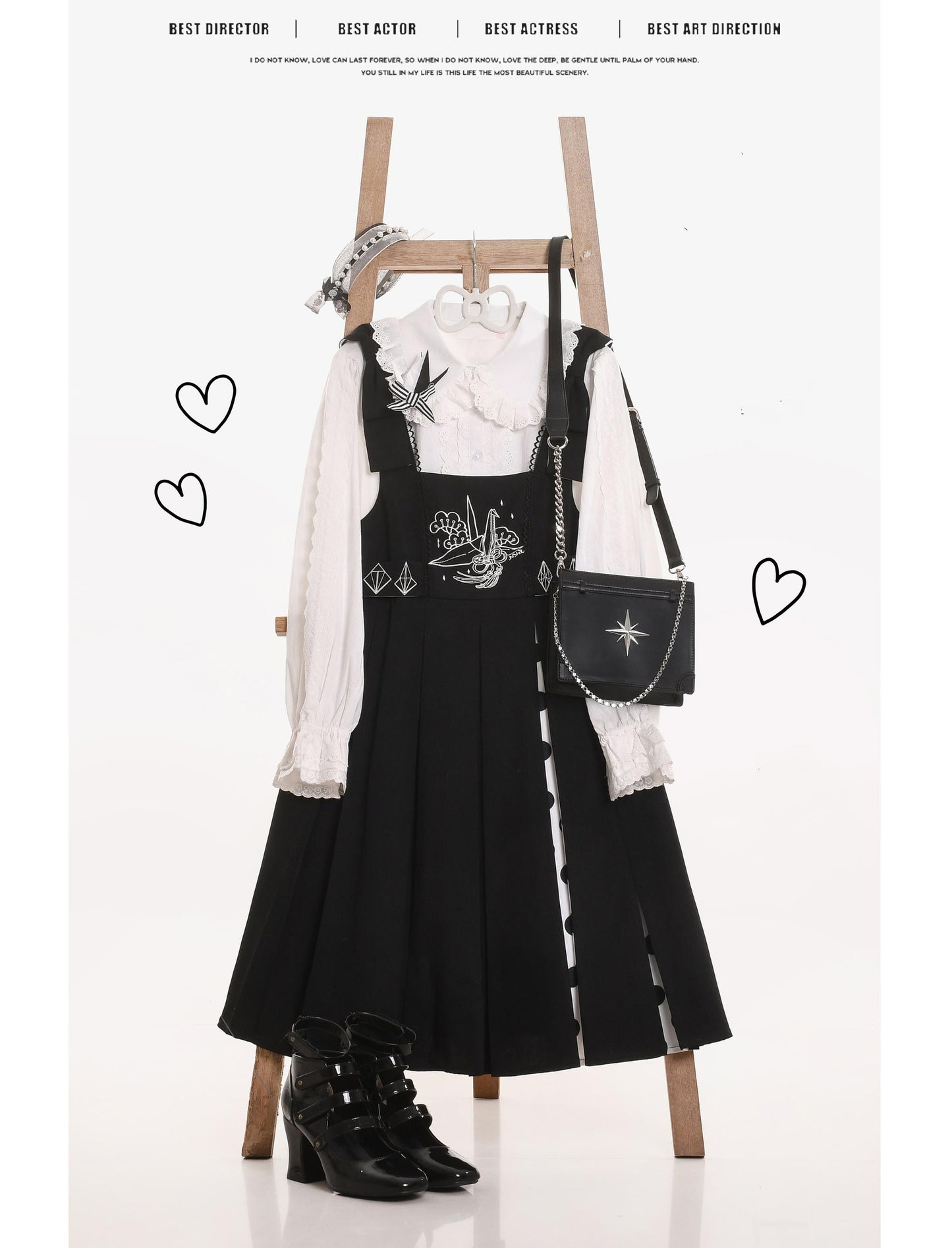Kawaii Lolita Blouse Soft Girl Bubble Puff Sleeve