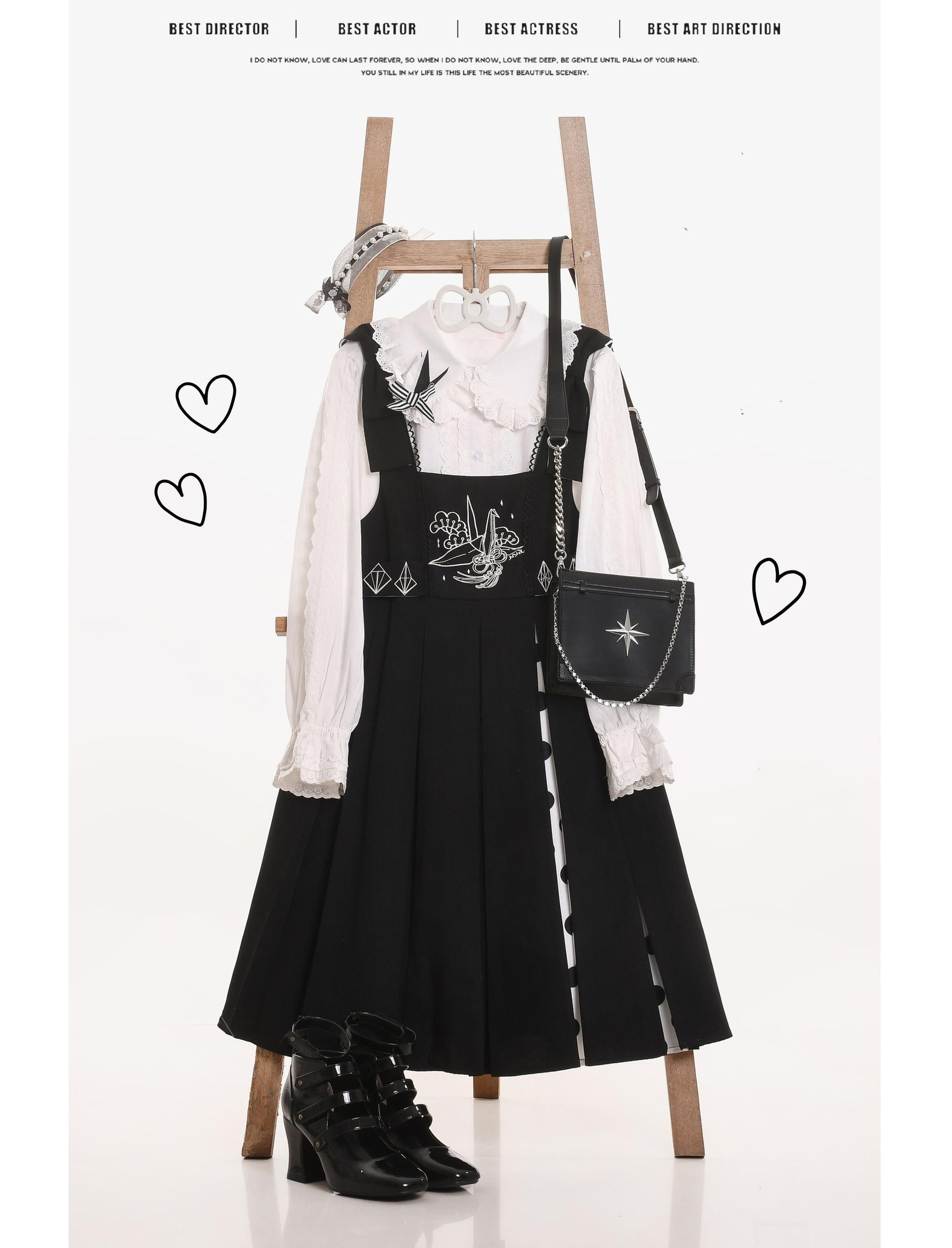 Kawaii Lolita Blouse Soft Girl Bubble Puff Sleeve