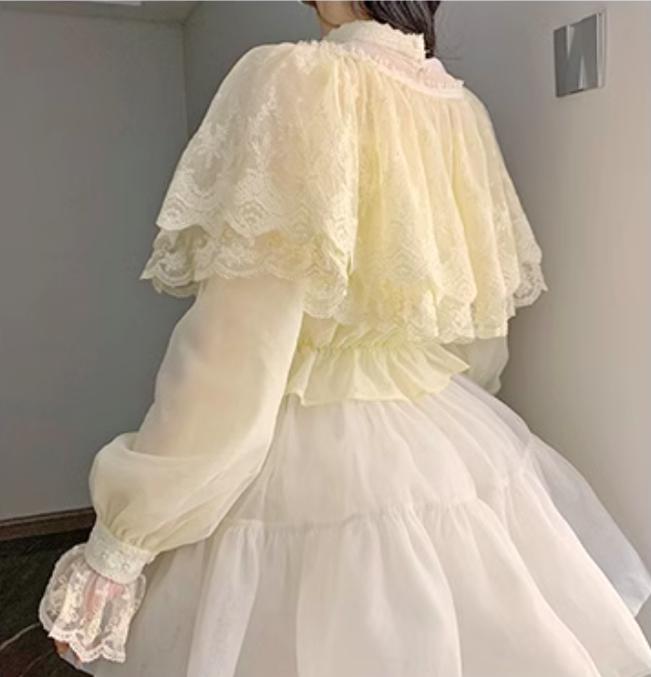 Classic Lolita Shawl 3-Color Versatile Spring Innerwear