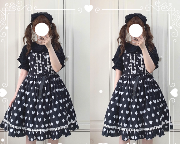 Kawaii Lolita Rabbit Ears Short Sleeve Shirt Multicolors