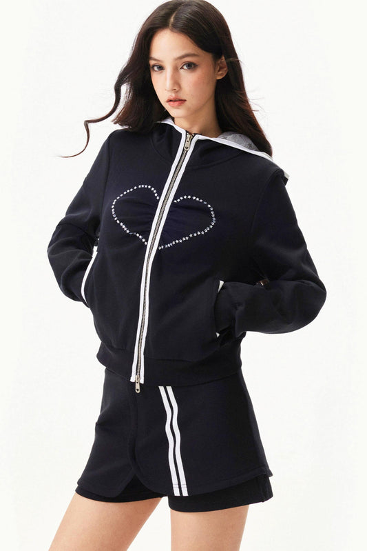 Air Layer Hooded Jacket