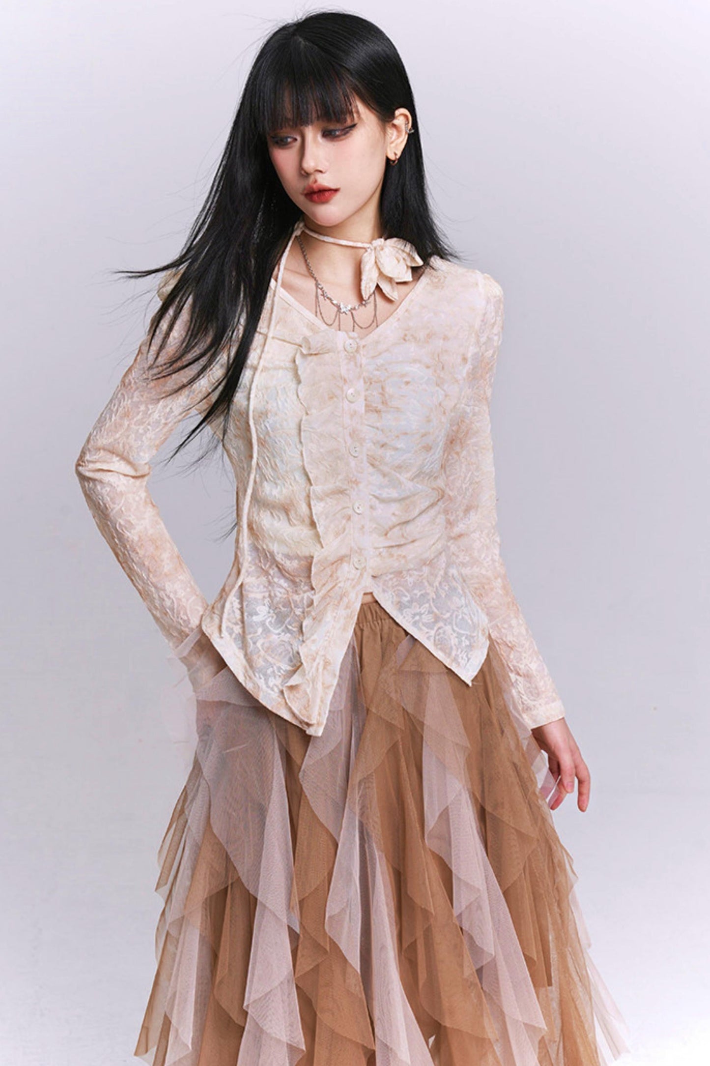 Edgy Unique Design Top