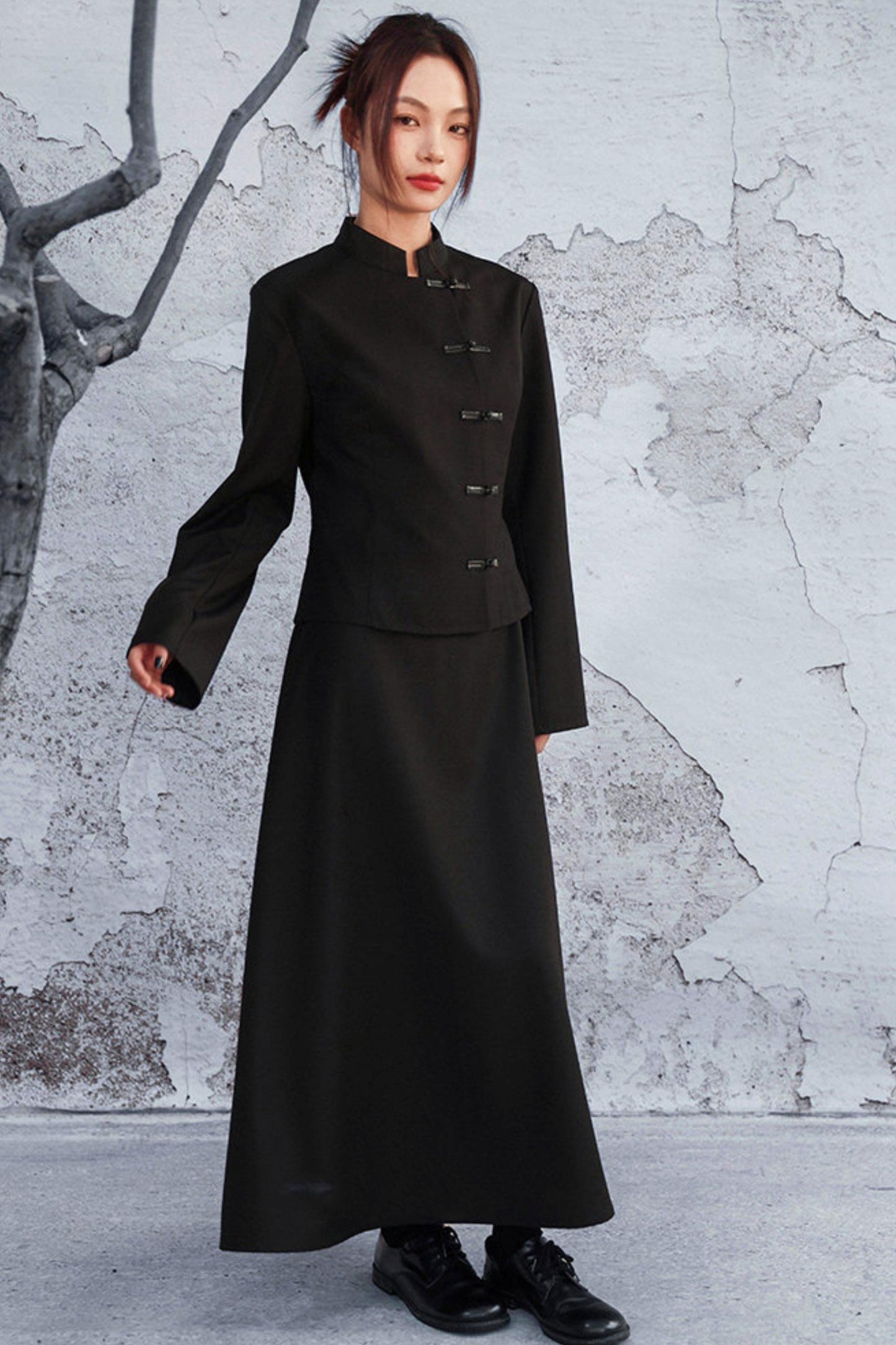 Chinese Edgy Long Dress