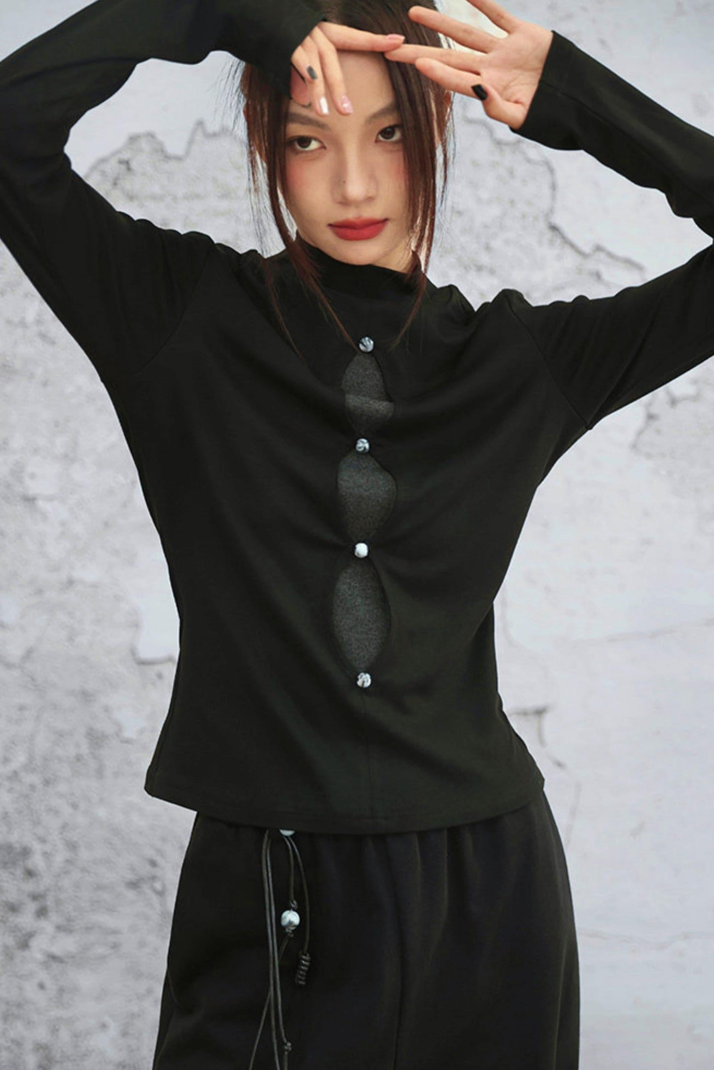Edgy Cutout Top