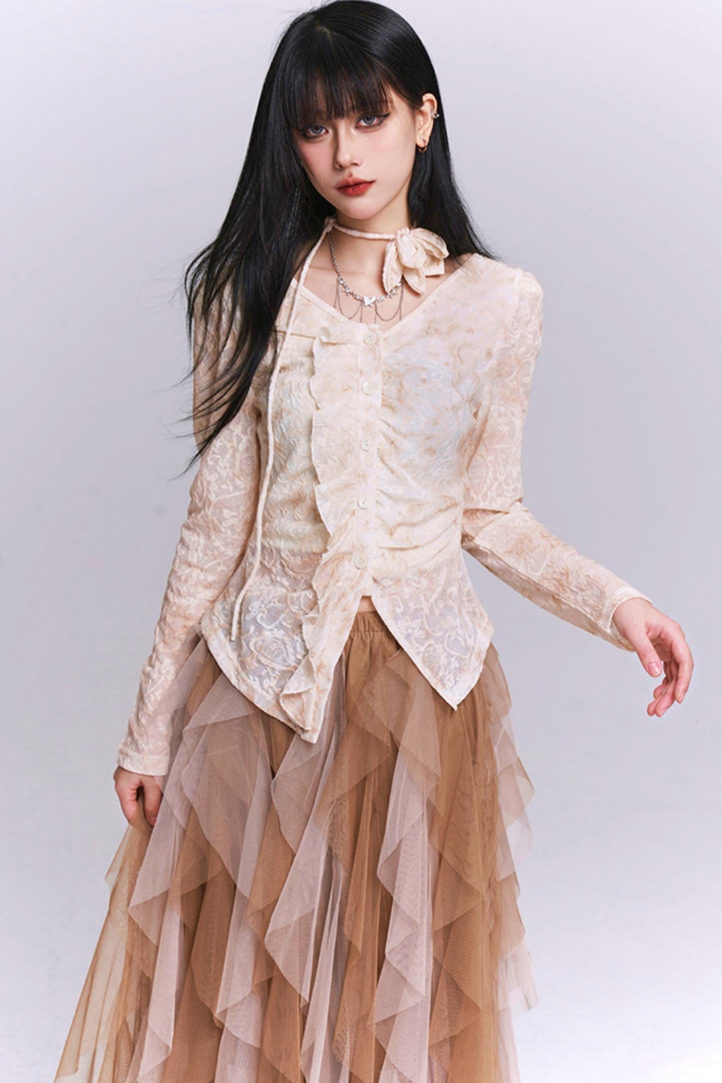 Edgy Unique Design Top