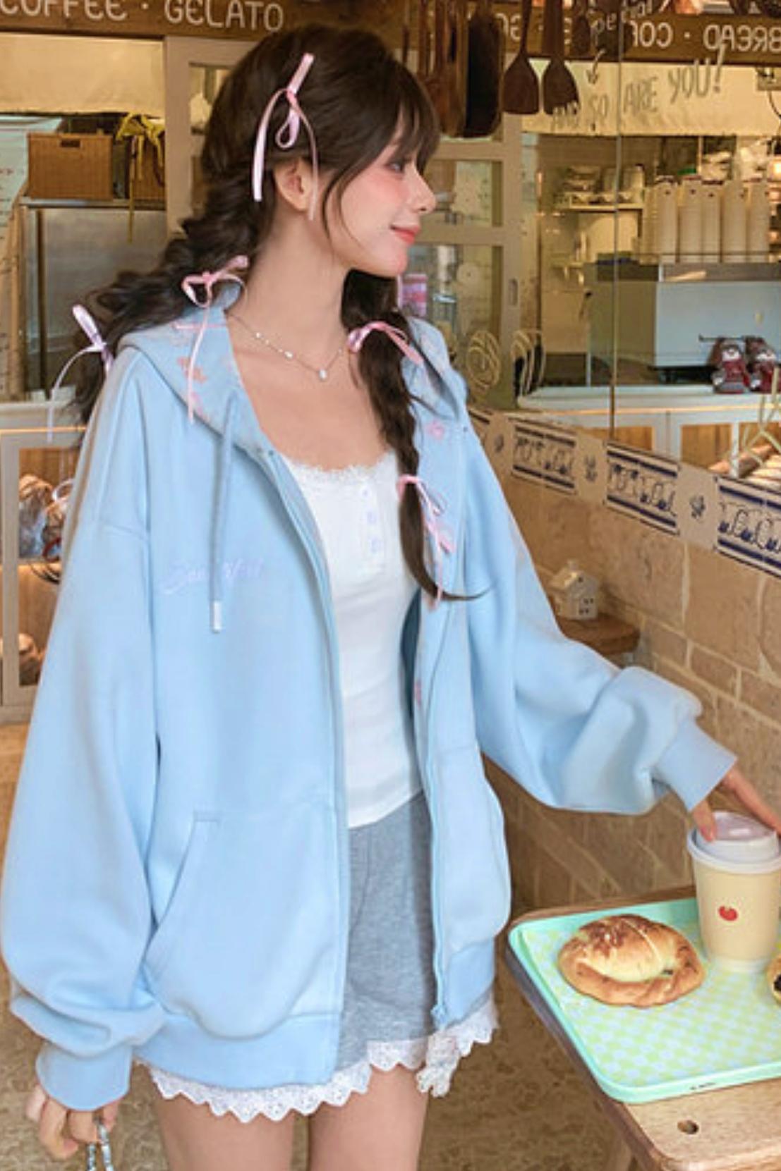 Mori Girl Hooded Jacket