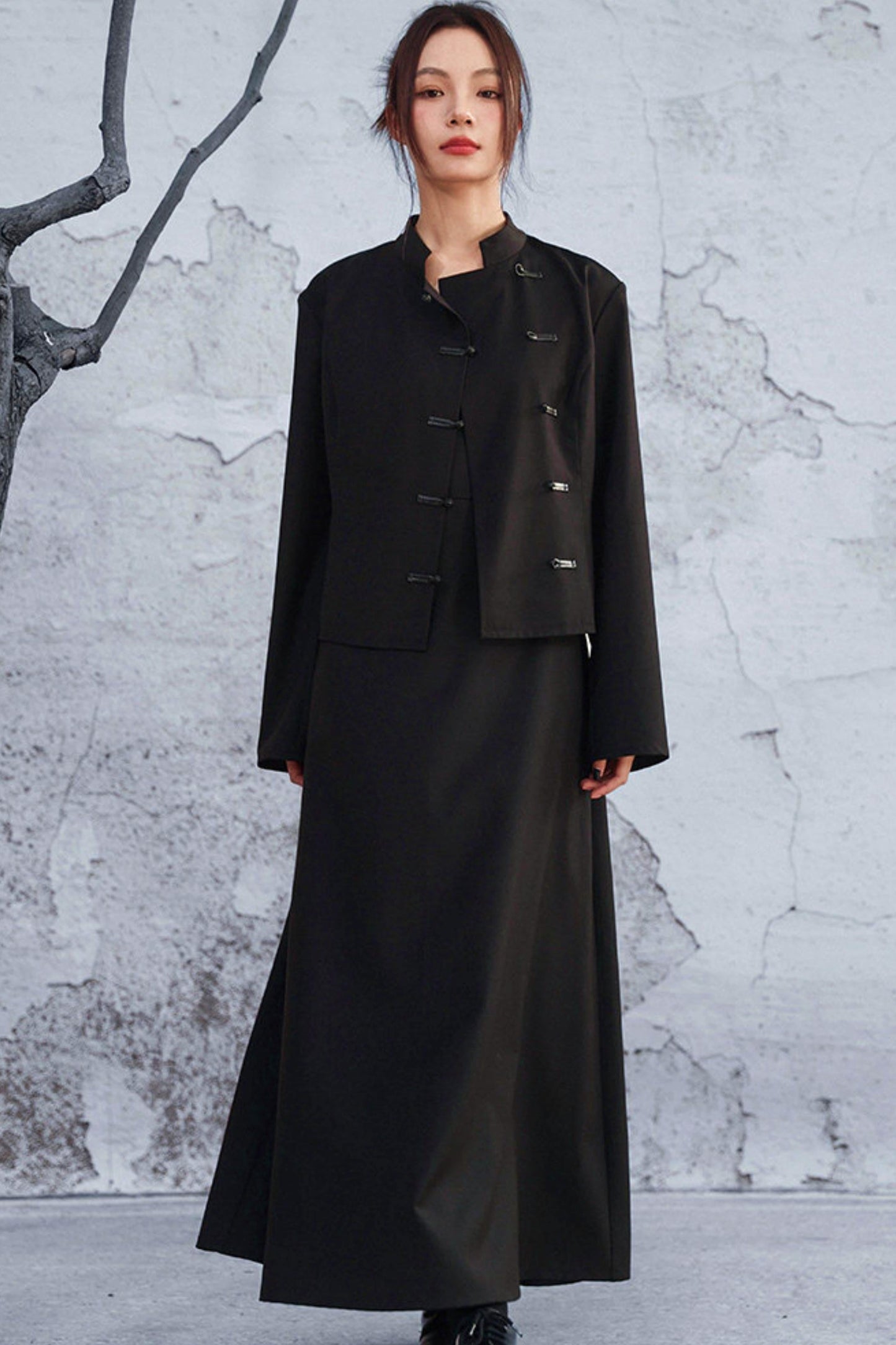 Chinese Edgy Long Dress