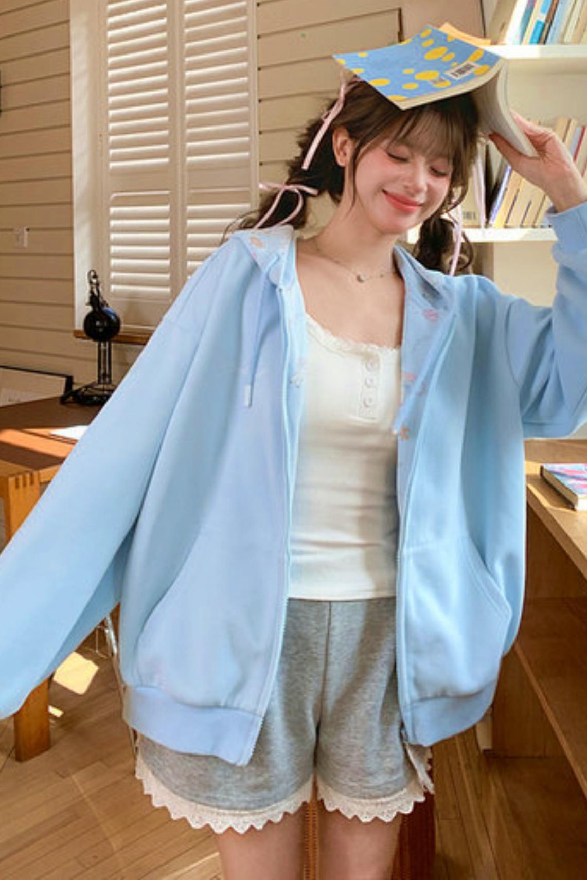 Mori Girl Hooded Jacket